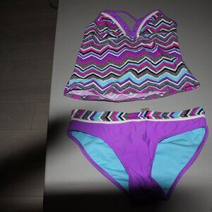 Orchid 2 Pcs ZeroXposur Tankini Swimsuit Size 14 New